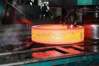 Hot forged 316 410 416 stainless steel large ring forging with milling surface
