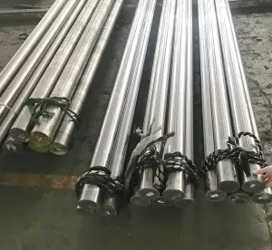 High Quality AISI4140 Pneumatic Piston Rod  Sae1045 Hard Chrome Plated Jack Piston Rod