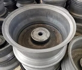 Open Die Forging S355 Carbon Steel Retaining Wheel Used As Crane Wheel