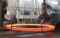 AISI4140 SAE1045 Hot Forging Steel Rings Milling Surface For Wind Tower