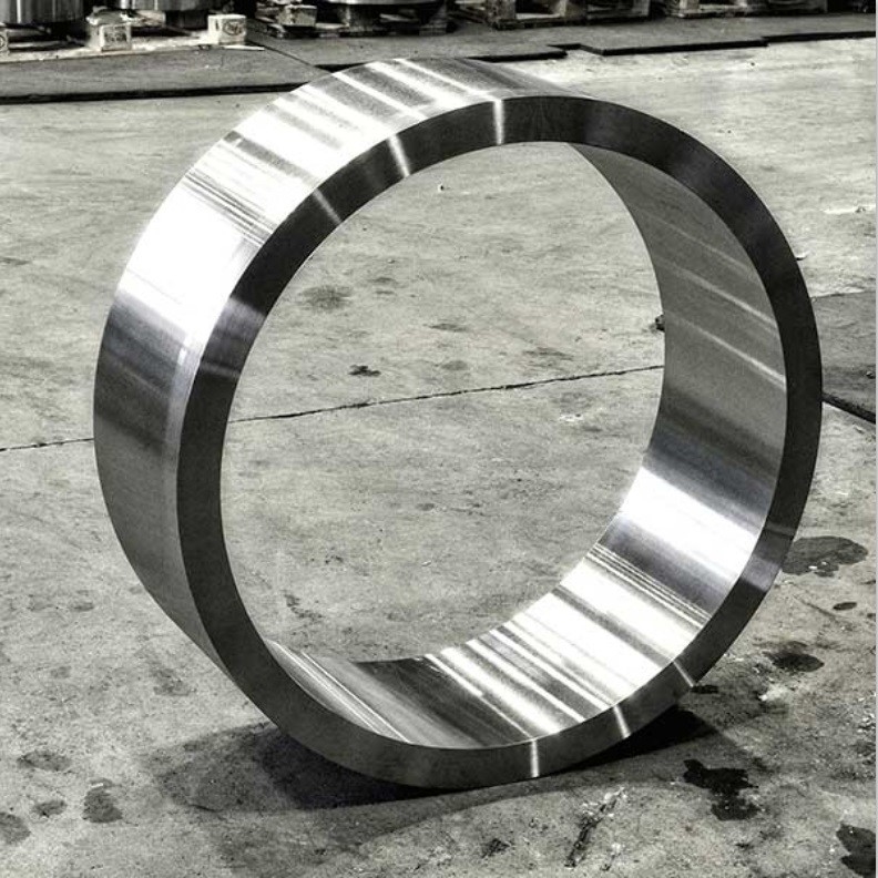 34CrNiMo6 Rough Machining Hot Rolled Forged Steel Ring Large Metal Rings