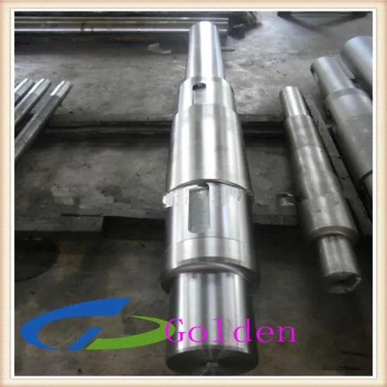 SS316 ss304 Rigid Axle Stainless Steel Hardened Spline Shaft Forging